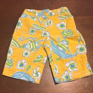 Vintage Les Monkey Lilly Pulitzer baby girl pants